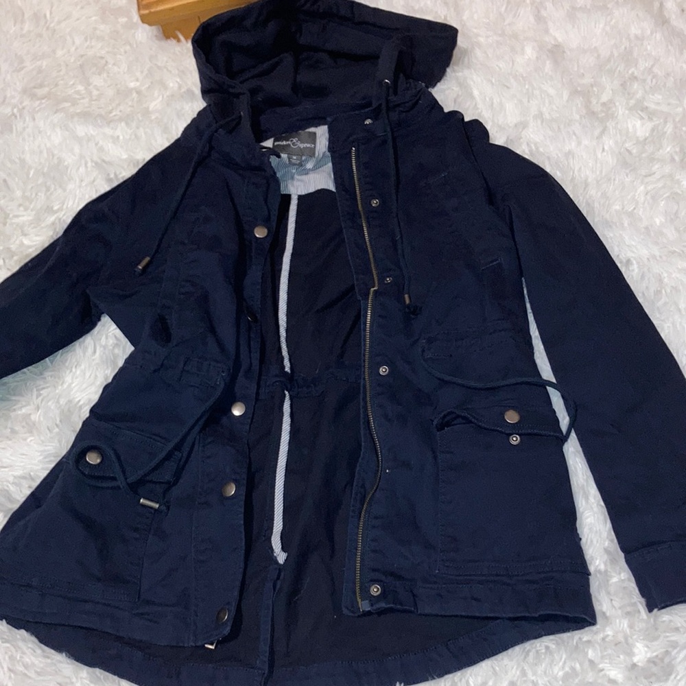 Navy blue jacket